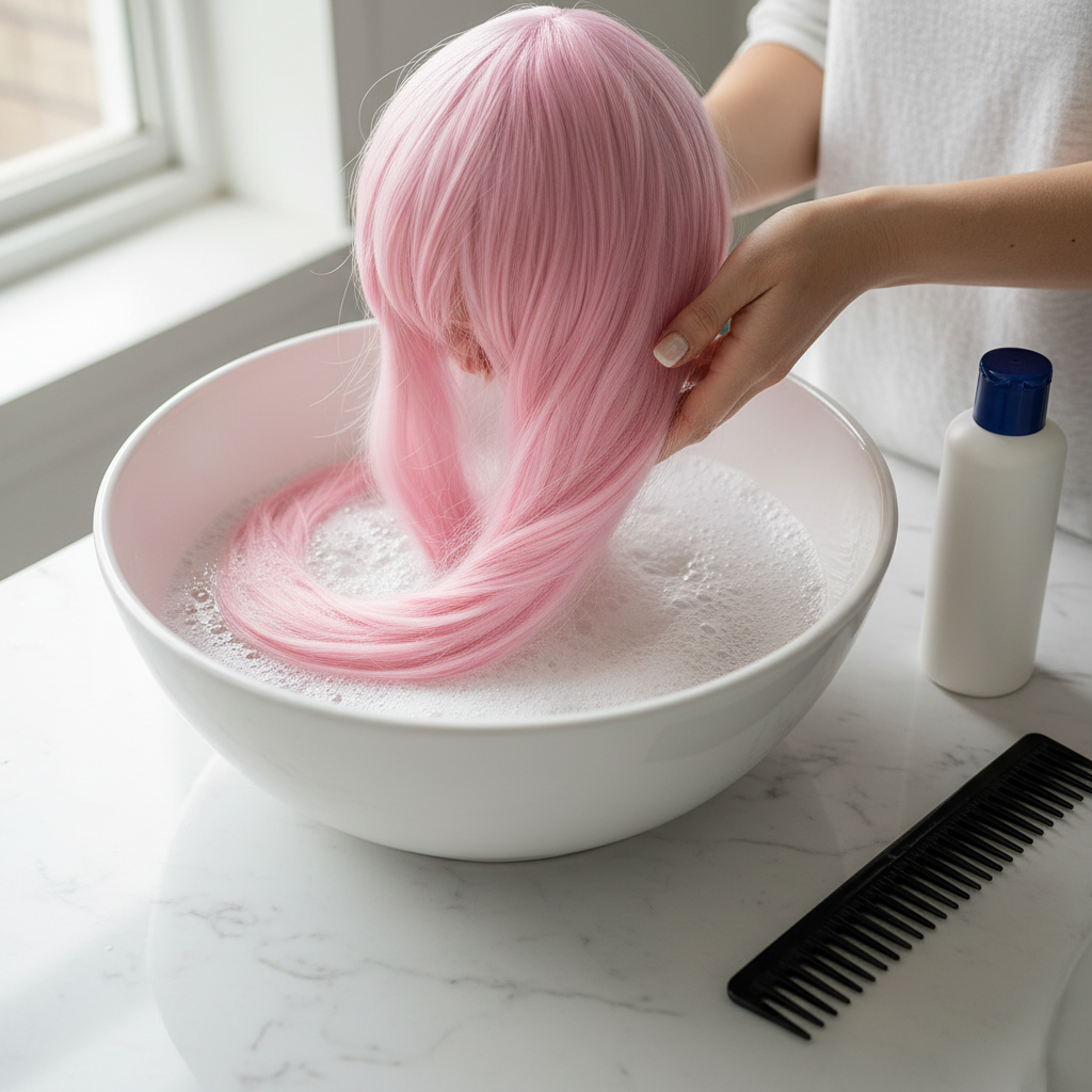 How to Wash and Style a Long Cosplay Wig (So It Lasts)
