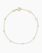 14K Gold Newport Birthstone Bracelet - Citrine - November