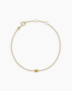 14K Gold Wilder Birthstone Bracelet - Citrine - November