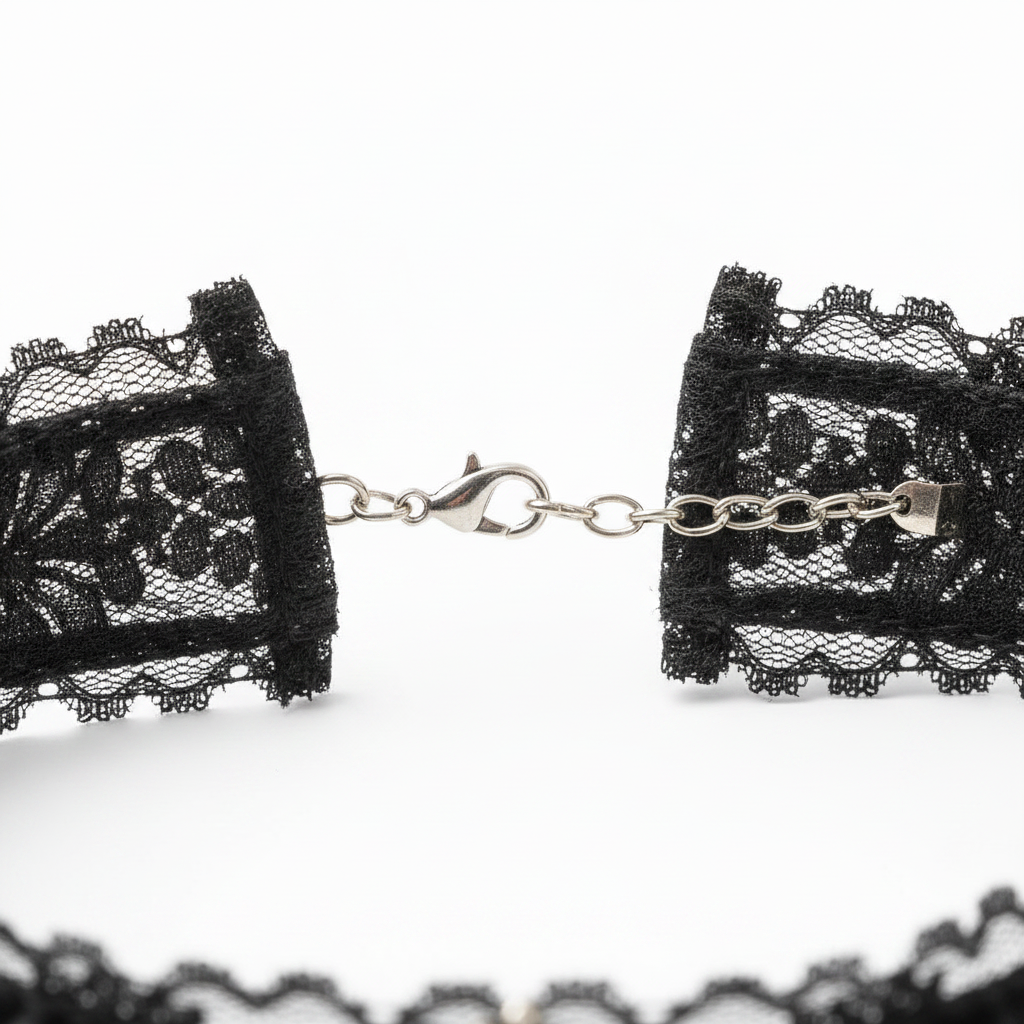 Lace Cosplay Choker detail2