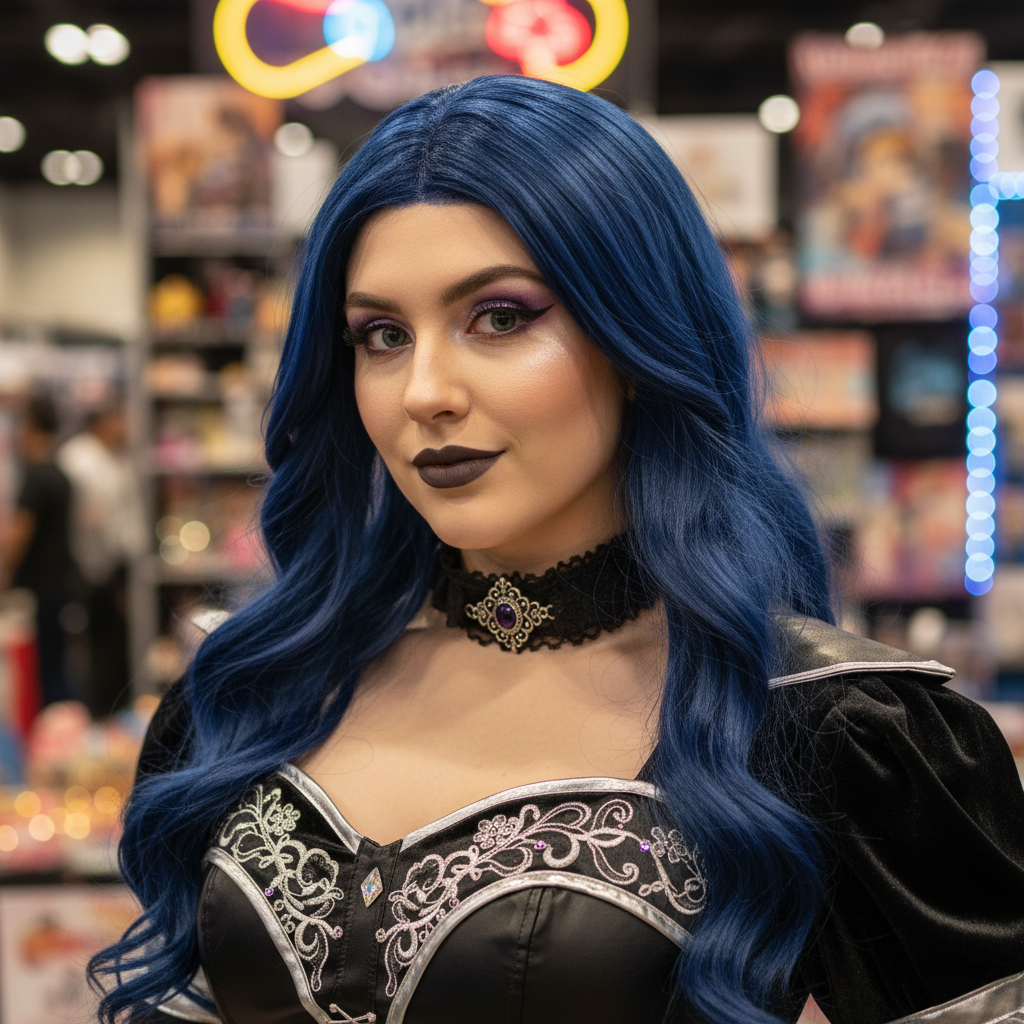 Lace Cosplay Choker model2