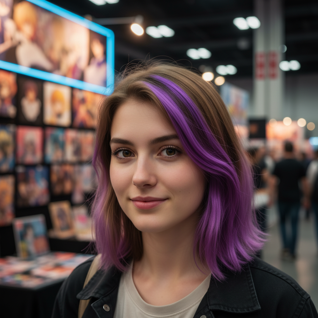 Temporary Hair Color Spray model2