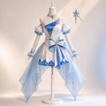 CosNova frosted azure performance dress warm-white hero view