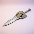 foam cosplay dagger lightweight fantasy costume prop knife safe product