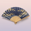 folding cosplay hand fan elegant pleated sensu fan for costume dance product