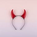 devil horns headband red cosplay costume horns one size product