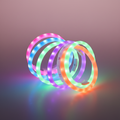 led glow bracelet set light up cosplay rave wristbands color changing product