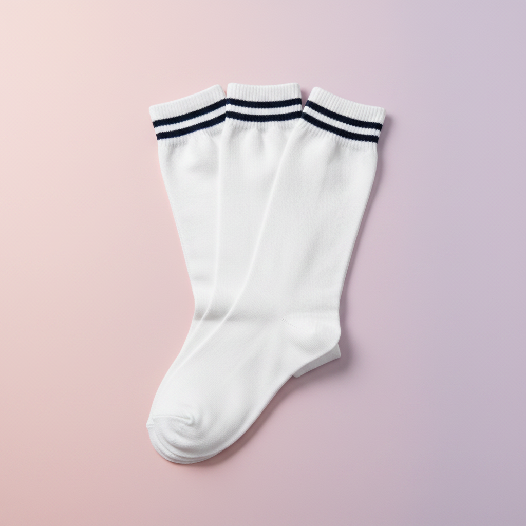 thigh high cosplay socks over the knee striped costume socks one size product
