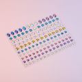 cosplay face gems rhinestone stickers self adhesive festival face jewels sheet product