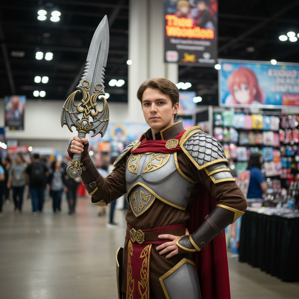 Foam Cosplay Dagger model1
