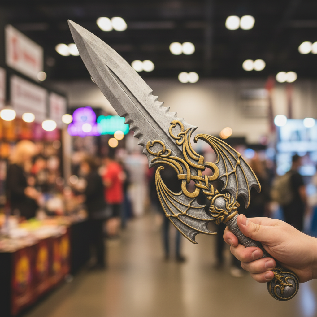 Foam Cosplay Dagger model2