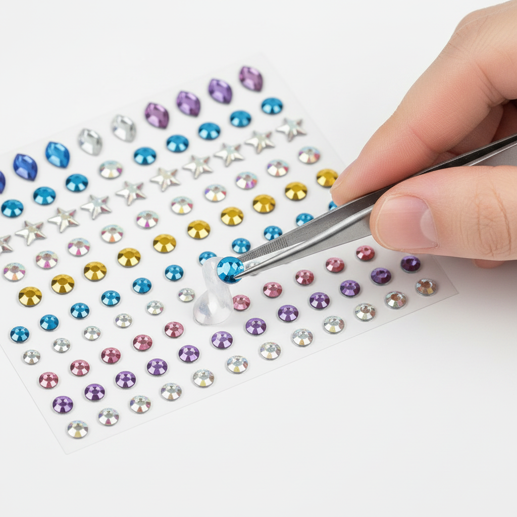 Cosplay Face Gems & Rhinestone Stickers detail2