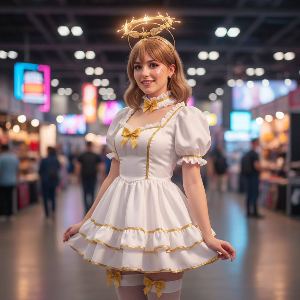 Angel Halo Headband model1