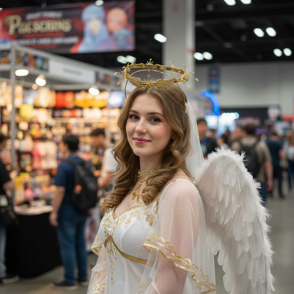 Angel Halo Headband model2