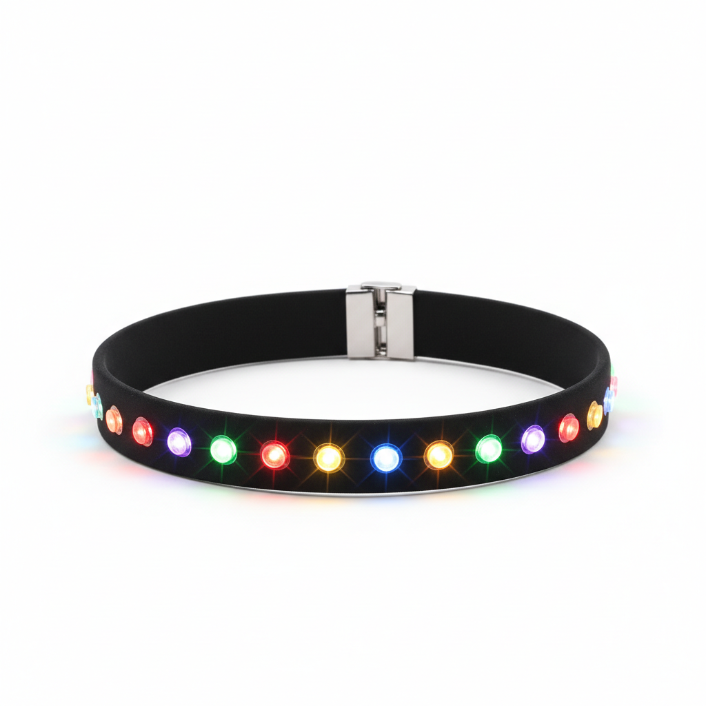 LED Glow Cosplay Choker main