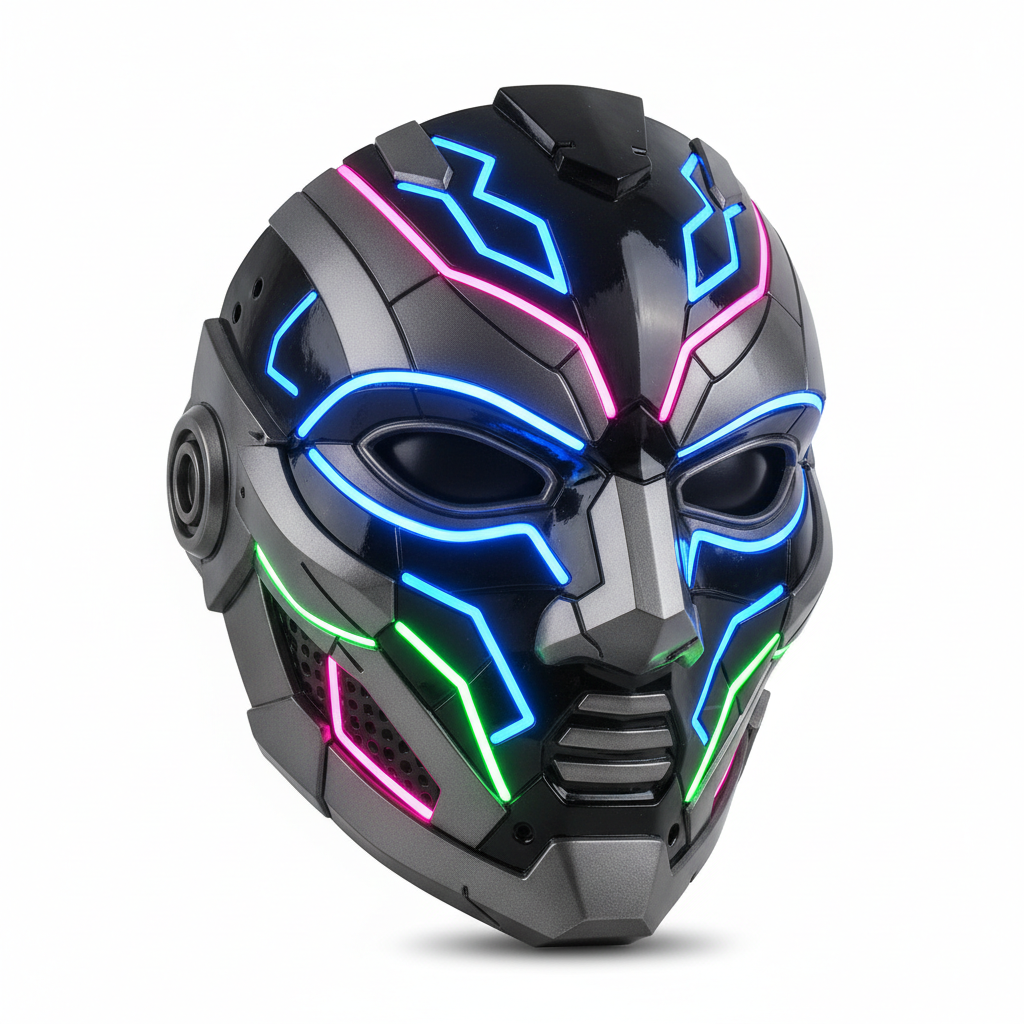 LED Light-Up Cosplay Mask main