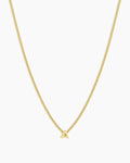 Gold Letter A Necklace