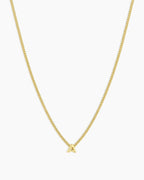 Gold Letter A Necklace