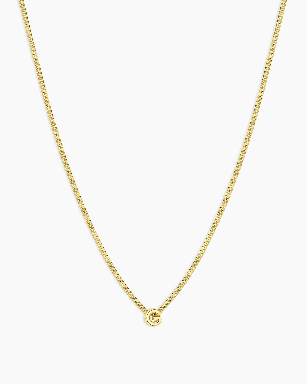 Gold Letter G Necklace
