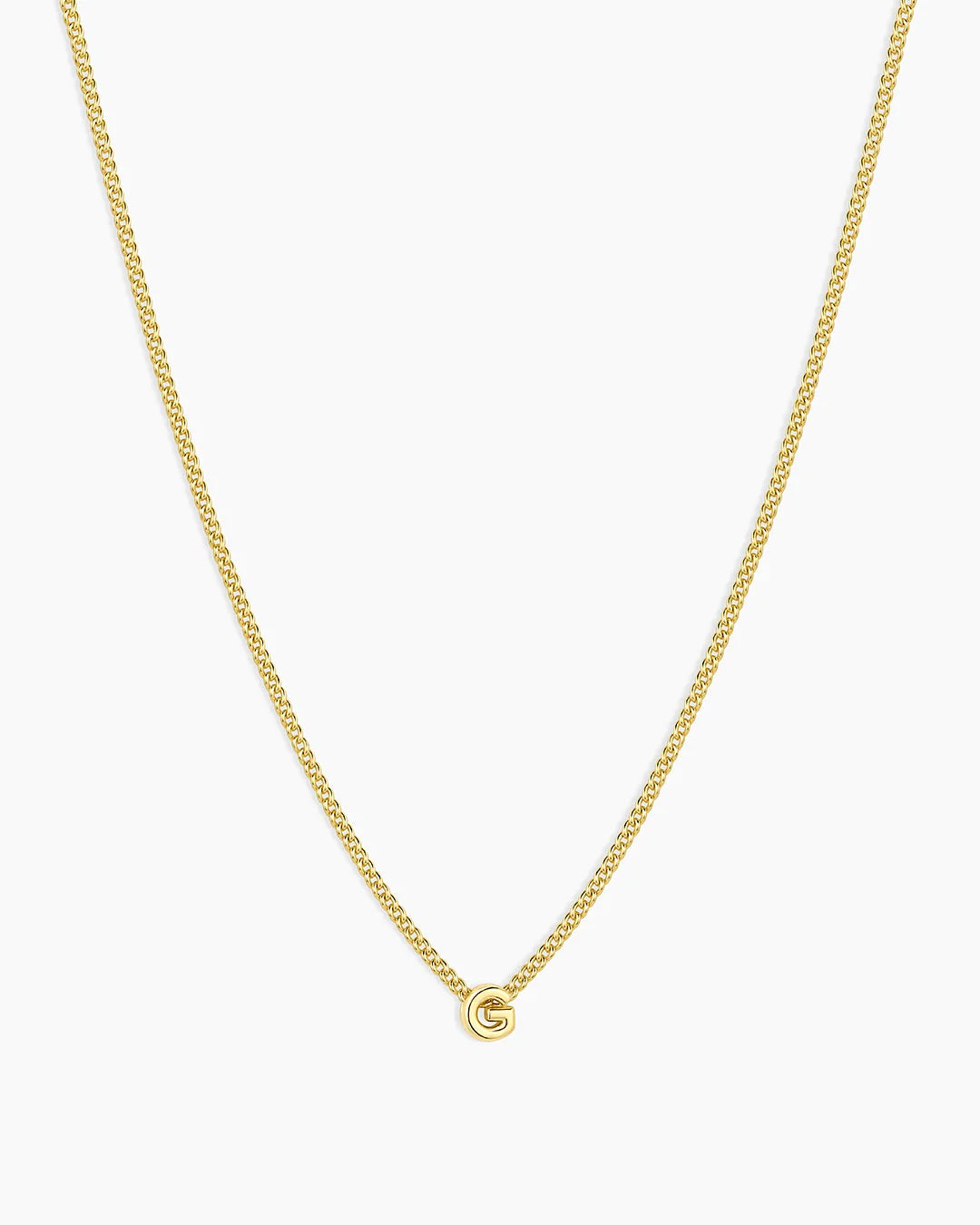Gold Letter G Necklace