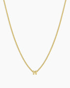Gold Letter H Necklace