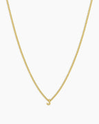 Gold Letter J Necklace