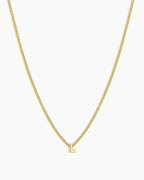Gold Letter L Necklace