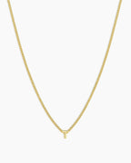 Gold Letter T Necklace