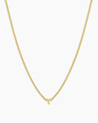 Gold Letter Y Necklace