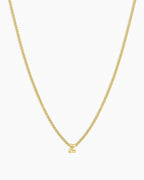 Gold Letter Z Necklace