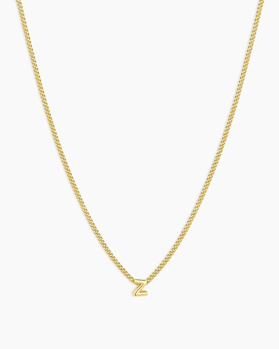 Gold Letter Z Necklace