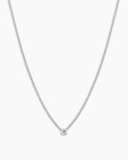 Silver Letter G Necklace