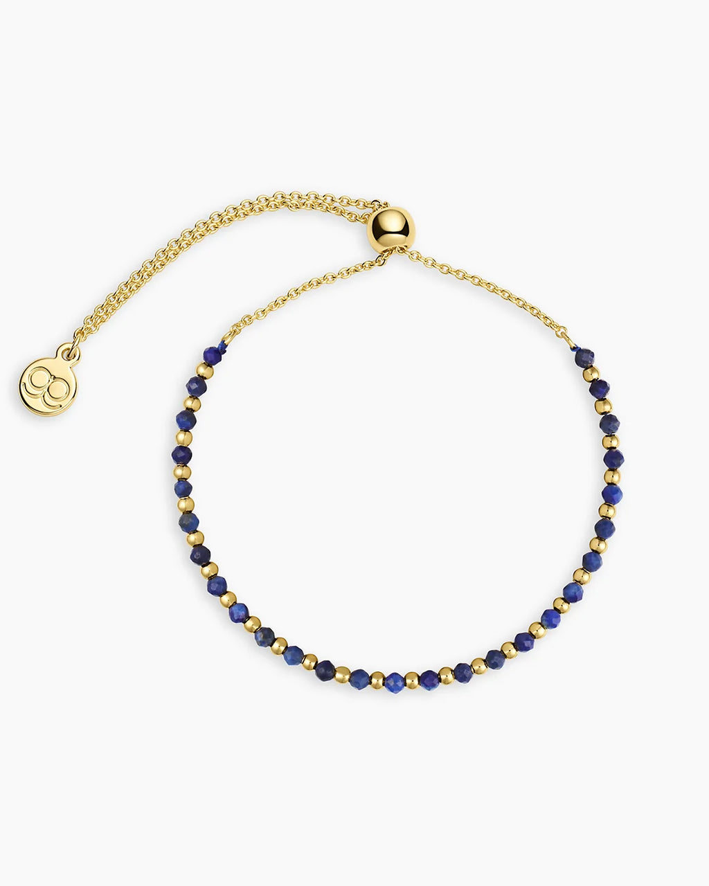 Natural Gemstone Beaded Bracelet - Lapis - Wisdom