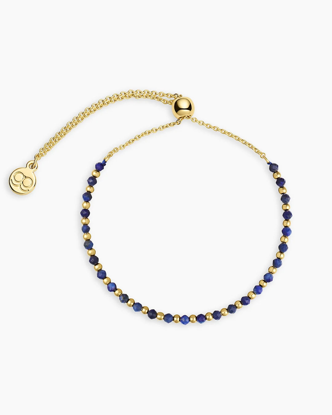 Natural Gemstone Beaded Bracelet - Lapis - Wisdom