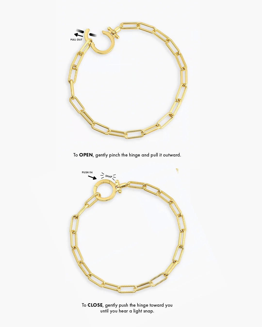 Parker Bracelet - 18K Gold Plated additional view