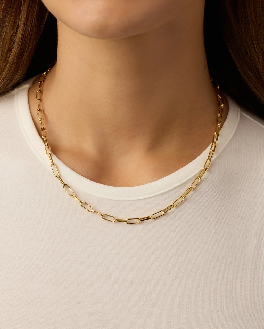 Parker Necklace in Gold - alternate view 2