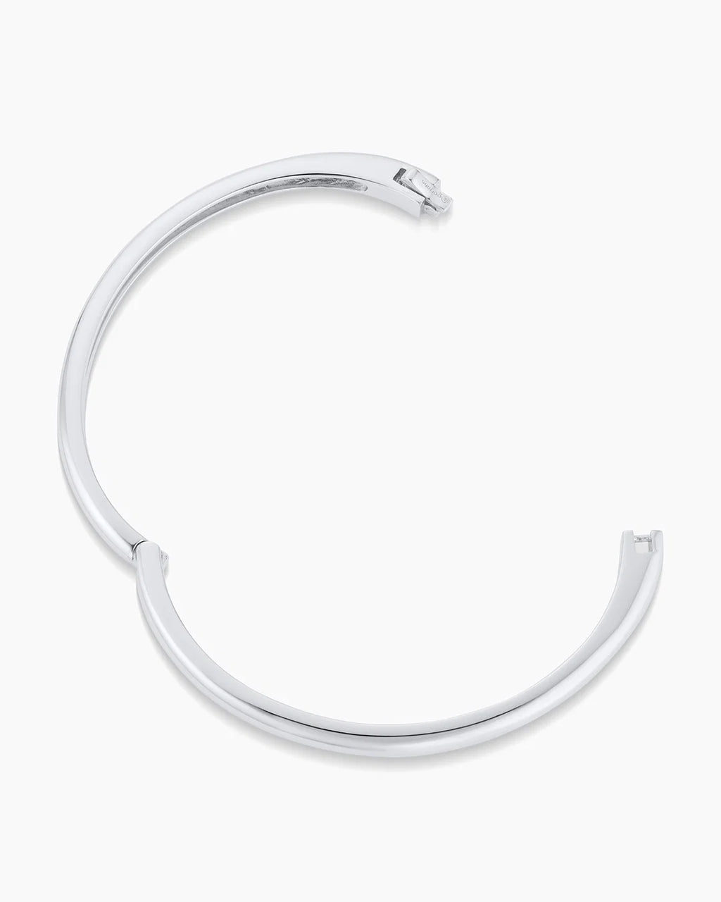 Paseo Cuff Silver Plated closure detail