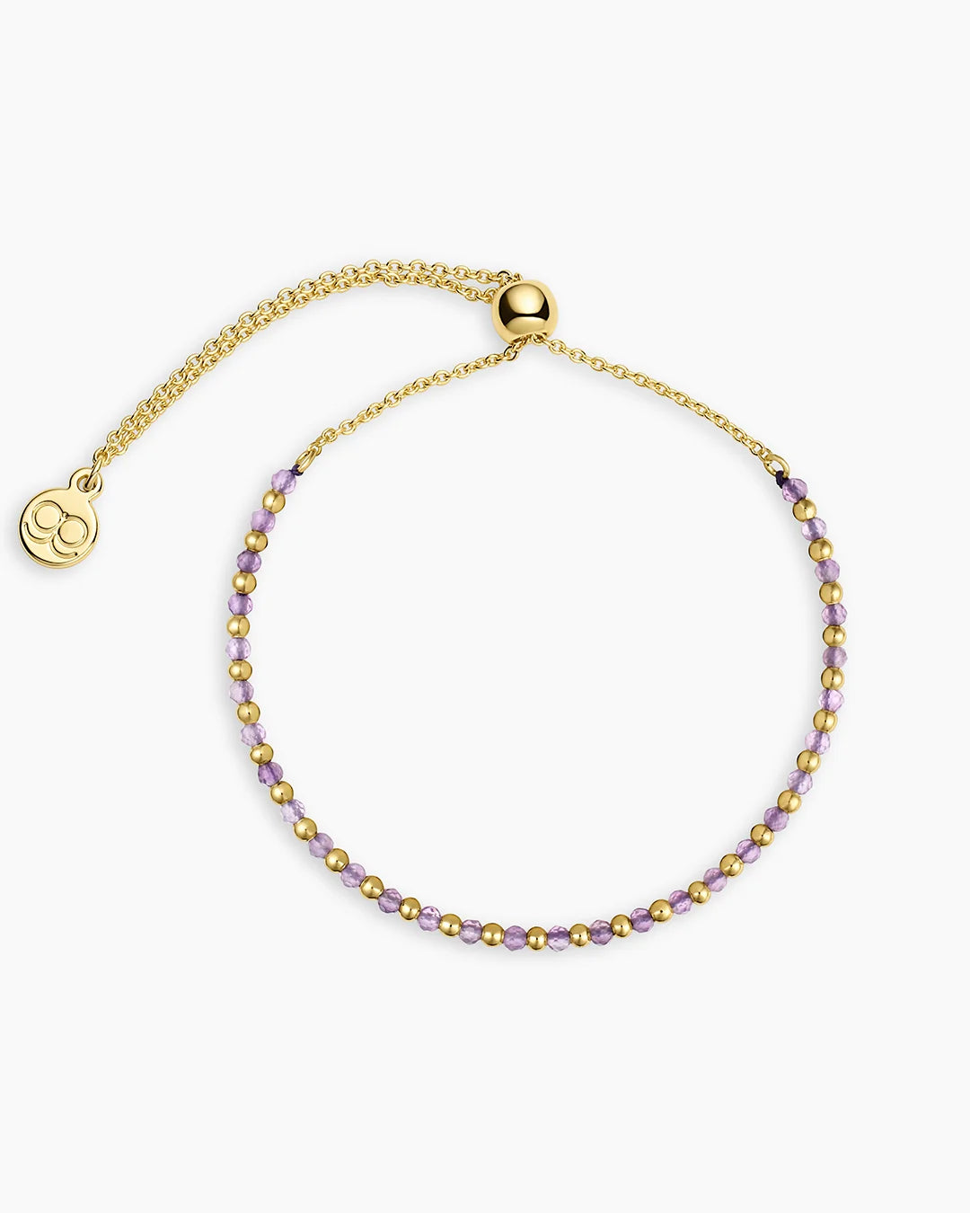 Power Gemstone Brooks Bracelet - Amethyst - Tranquility