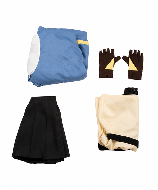 CosNova costume package top skirt coat belt and gloves