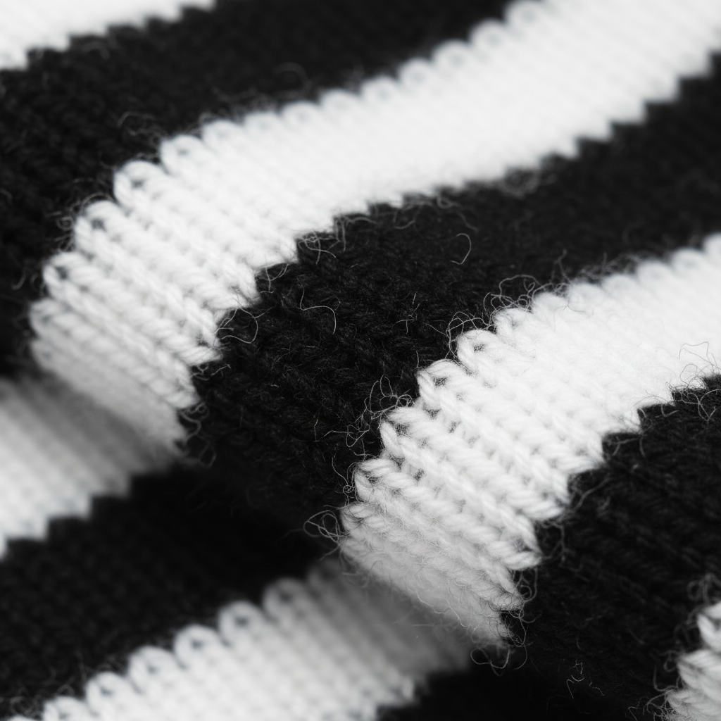 Striped Arm and Leg Warmer Set detail1
