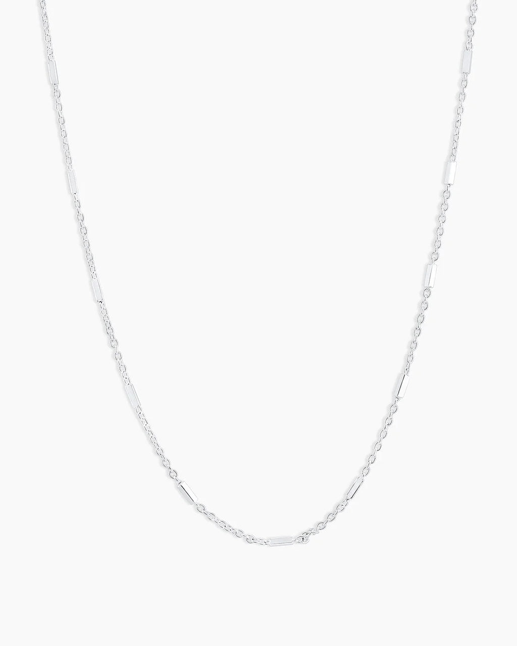 Tatum Necklace in Silver Plated