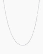 Tatum Necklace in Silver Plated