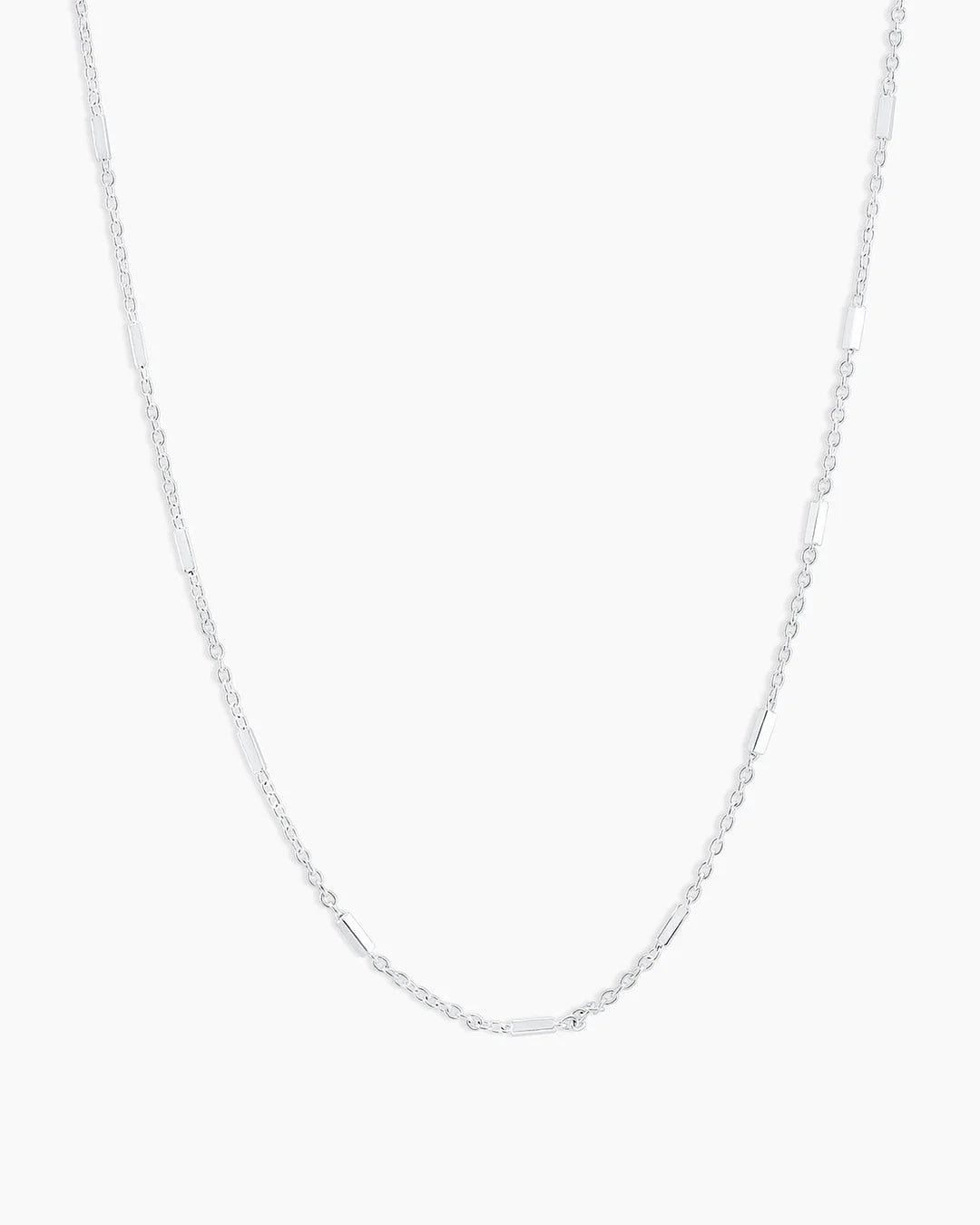 Tatum Necklace in Silver Plated