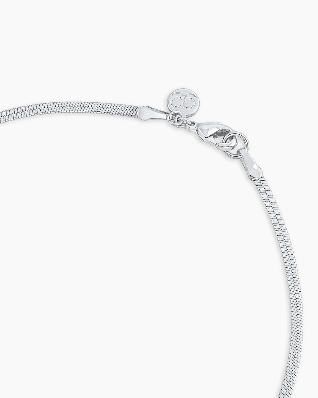 Venice Mini Necklace - Silver Plated detail