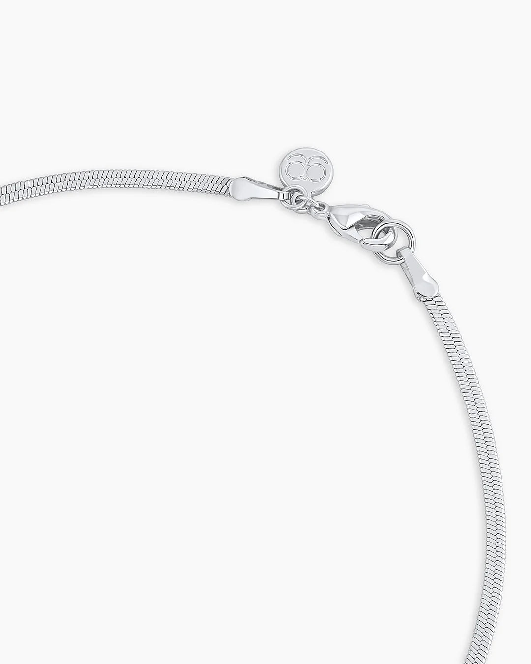 Venice Mini Necklace - Silver Plated detail