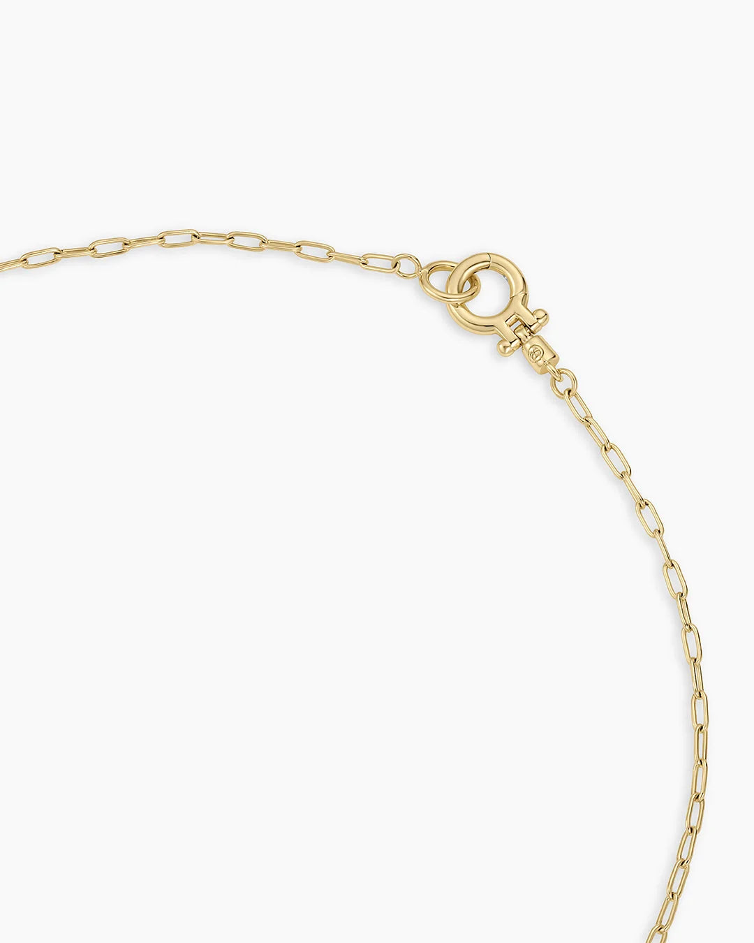 Vintage Zodiac Charm Necklace - Aries detail in 18K Gold Plated