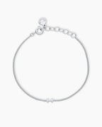 Wilder Mini Alphabet Bracelet - I featured in Silver Plated